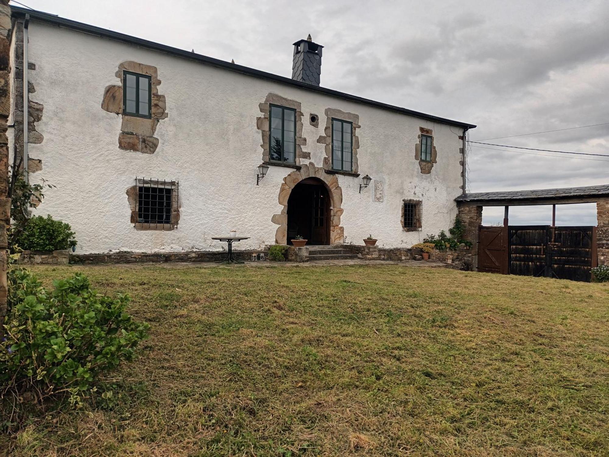 Palacio De Cantiz "Reserva De Ancares" Becerrea ภายนอก รูปภาพ